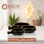 Kazaf 18 - Piece Clay Cookware Set – Black - Kazaf Store